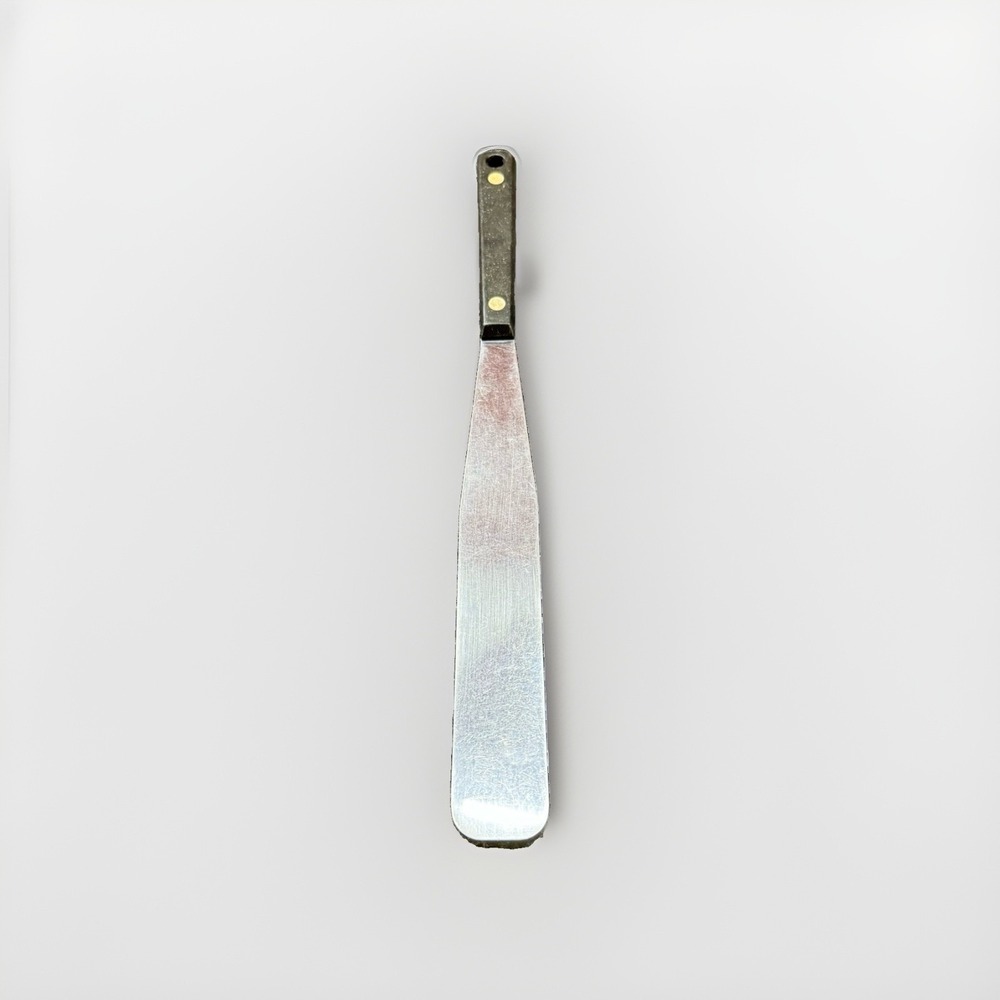 Vintage Flint Cake Frosting/Icing Vandium Stainless Spreader 12.5 in. Black